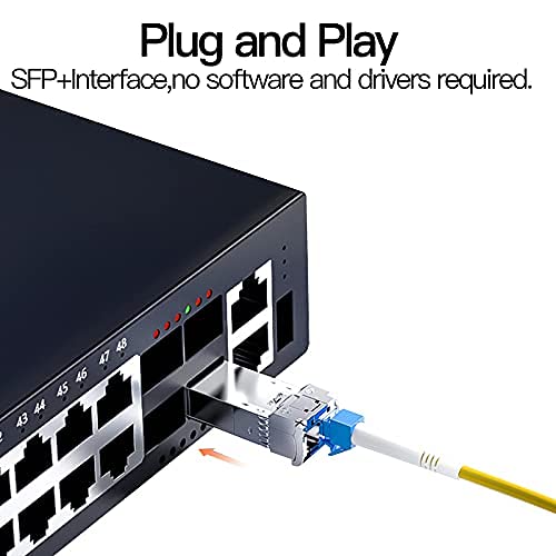 Amazon.co.jp: 4パック 10GBase-SR SFP+ トランシーバー SFP マルチ
