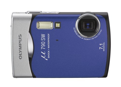 Amazon | OLYMPUS 防水デジタルカメラ μ790SW (ミュー) サーフブルー