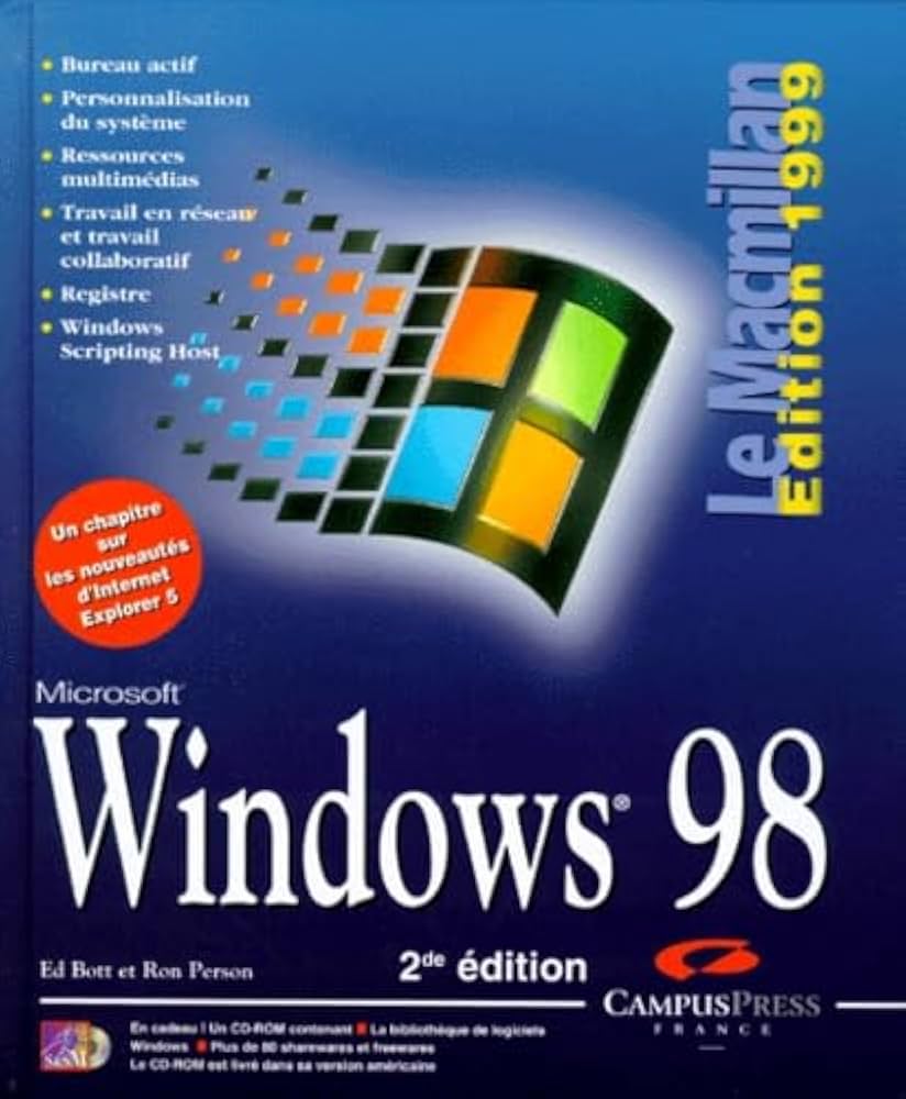 Amazon.co.jp: Windows 98 2ème Edition - Edition 1999 (CD rom) : 本