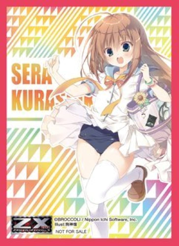 Amazon.co.jp: Z/X ゼクス 特製スリーブ「倉敷世羅」5枚入り ゼクスタ