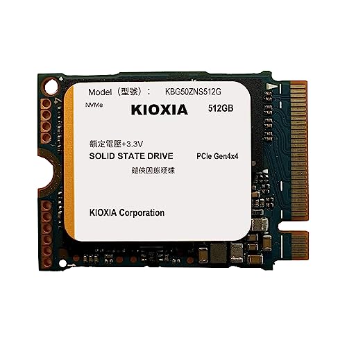Amazon | KIOXIA SSD 512GB M.2 2230 30mm NVMe PCIe 4.0 Gen 4 x 4