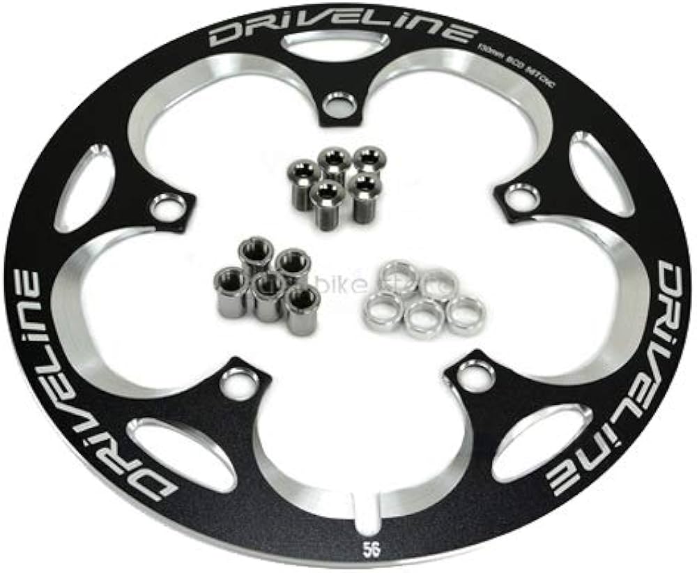 Amazon | Driveline クランクチェーンガード ロードバイク 56T BCD 130