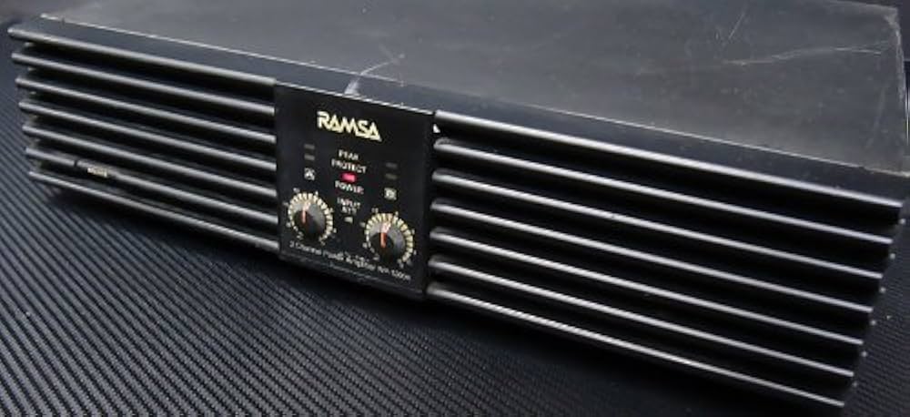 Amazon.co.jp: RAMSA Panasonic WP-1200A 業務用 パワーアンプ 400W