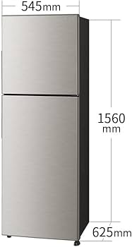 Amazon | シャープ 冷蔵庫 SJ-D23H-S 225L 幅54.5cm 右開き 2ドア