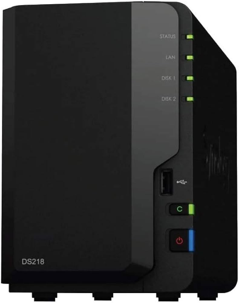 Synology DS218 NAS 16TB (2x 8TB) Ironwolf : Amazon.com.be: Electronics