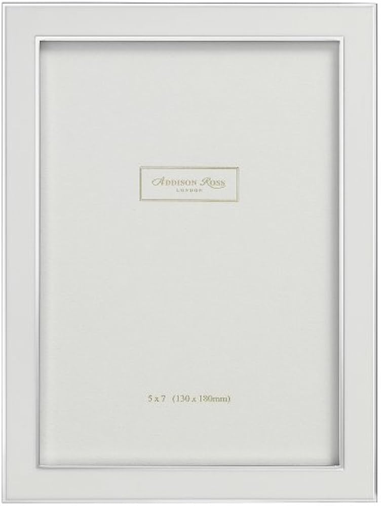 Amazon.com - Addison Ross, Contemporary Photo Frame, 8x10, White