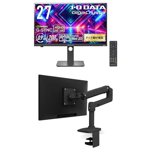 Amazon.co.jp: 【セット買い】 IODATA GigaCrysta MiniLED ゲーミング