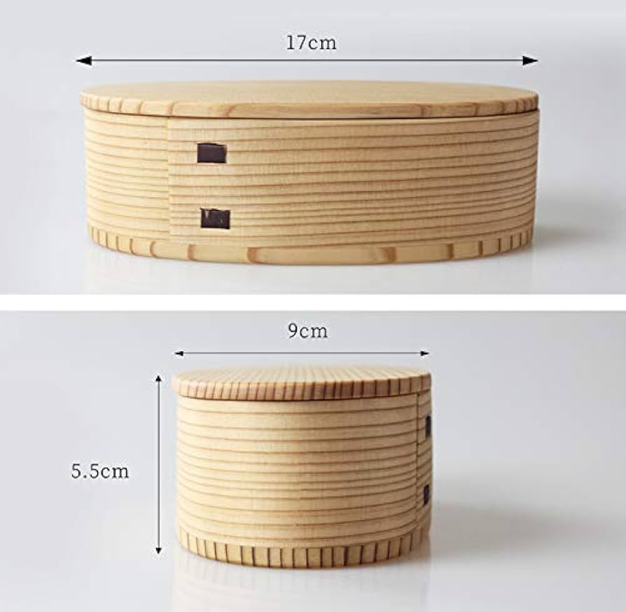 Amazon｜秋田大館 りょうび庵 曲げわっぱ いろは弁当（い）480ml｜弁当