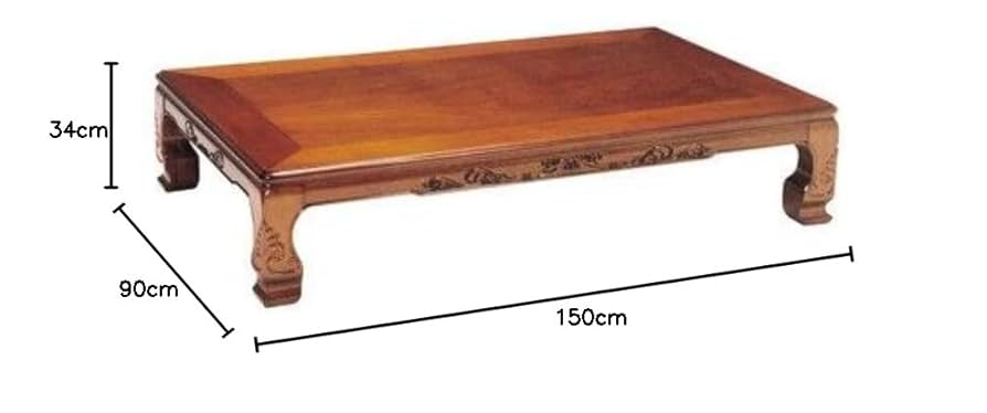 和風 木目模様が素敵なテーブル 座敷机 約150×90 和風 座卓 座卓