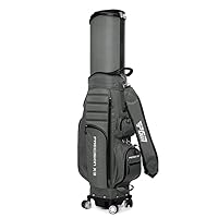 Amazon | ゴルフ 4輪キャスターブレーキ付きポータブルゴルフバッグ