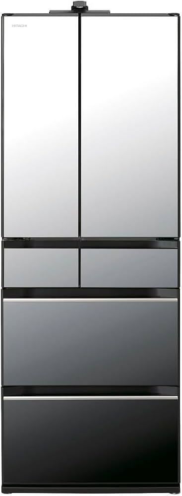Amazon.co.jp: 日立 冷蔵庫 617L R-HXCC62V X クリスタルミラー