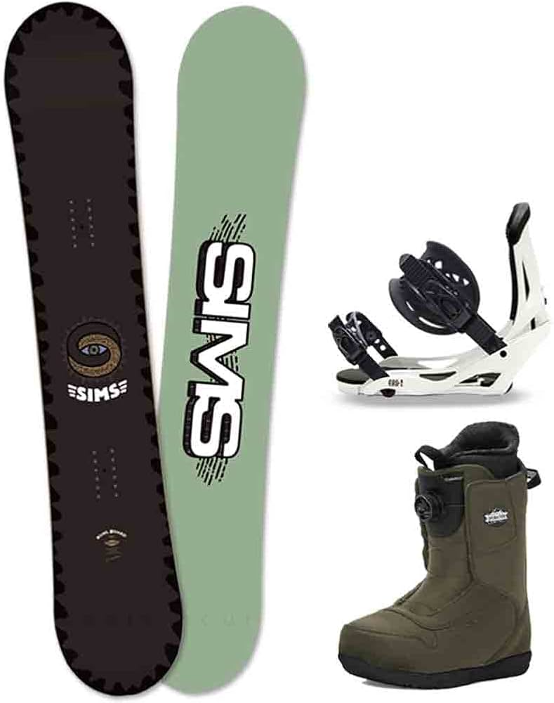 Amazon | スノーボード 板 メンズ レディース 3点 セット ビンディング