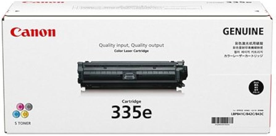 Amazon.co.jp: CANON トナーカートリッジ335e ブラック 純正品