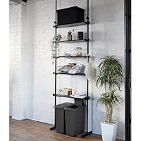 Amazon｜山善(YAMAZEN) フリーラック (突っ張り) 幅80.5×奥行25.5×200