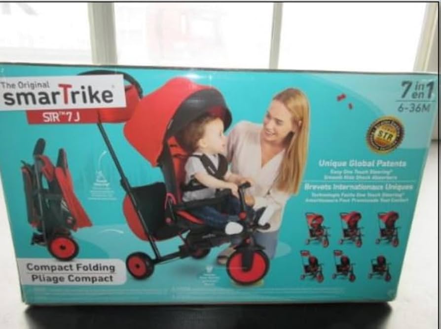 Amazon.co.jp: スマートライク STR7 三輪車 1歳 超コンパクト