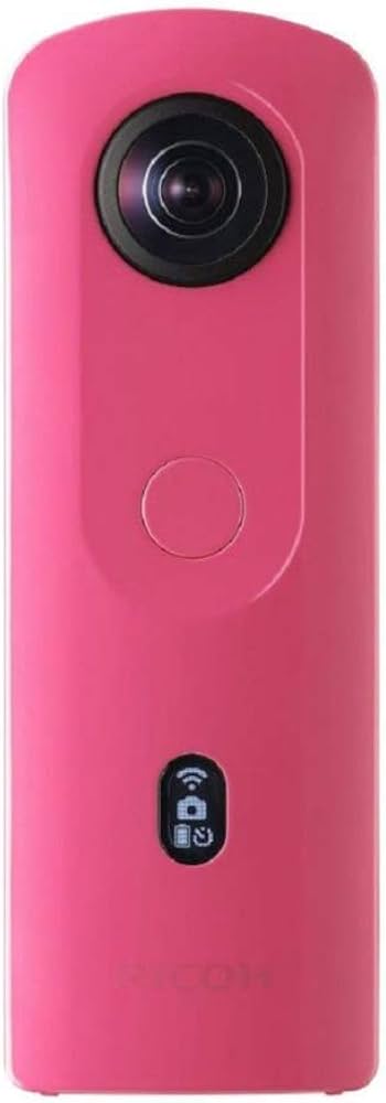 Amazon.com : Ricoh Theta SC2 Pink 360°Camera 4K Video with Image