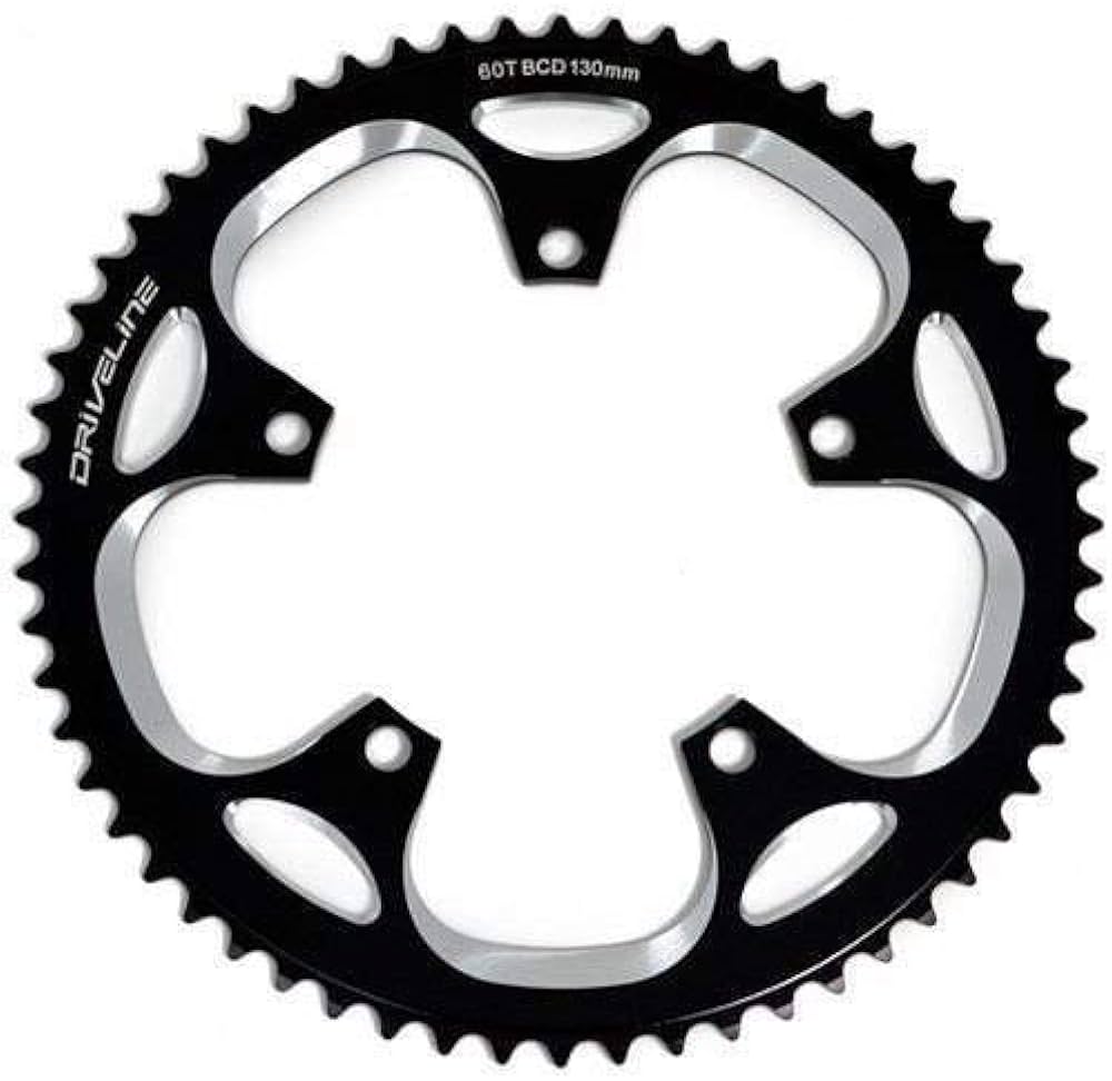 Amazon | Driveline CNC 7075 Alloy 10/11 Speed Chainring 60T, BCD