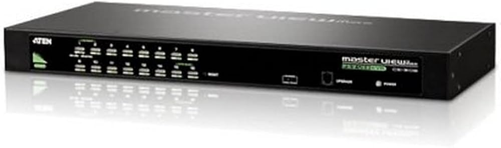 Amazon.com: ATEN 16-Port USB/PS2 Combo KVM Switch CS1316 (Black
