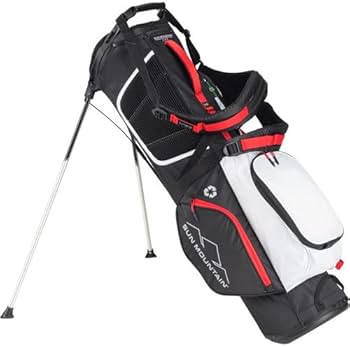 Amazon | Sun Mountain Eco-Lite スタンドバッグ ホワイト/ブラック