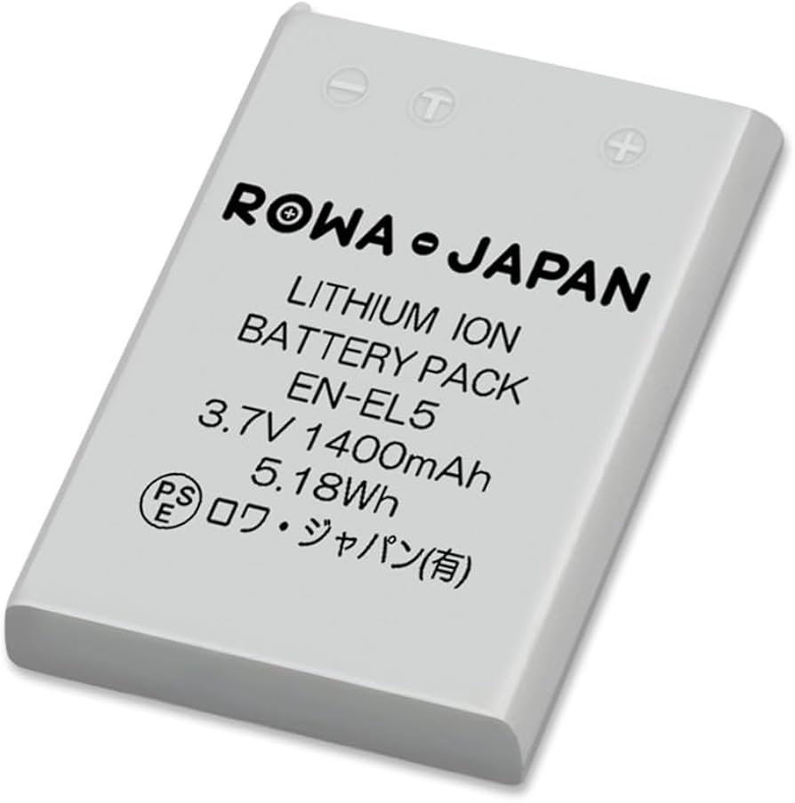Amazon | ロワジャパン ニコン対応 CP1 EN-EL5 互換 バッテリー【PSE