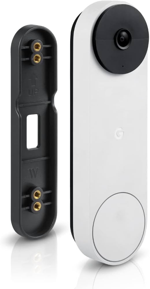 Amazon.co.jp: Wasserstein ドリル不要マウント Google Nest Doorbell
