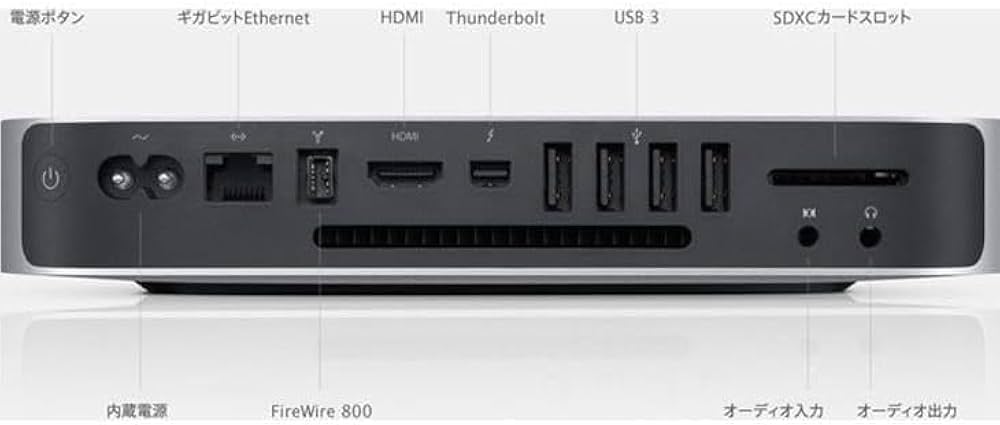 Amazon.co.jp: 【整備済み品】Apple Mac mini A1347 Late 2012 小型