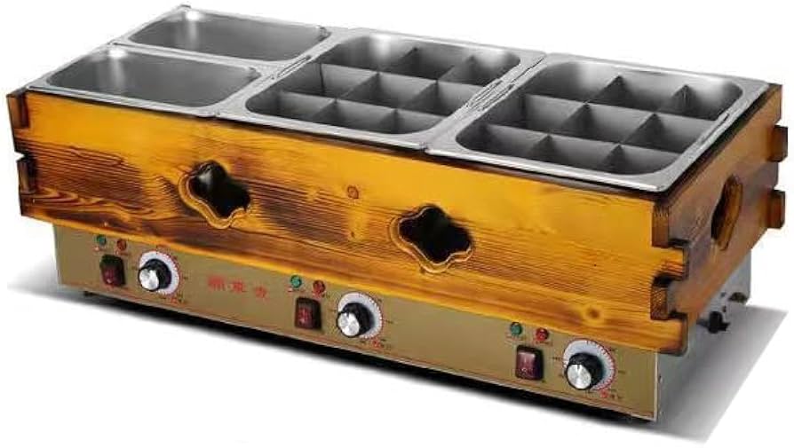 Amazon | ANJIZERUEN おでん鍋 電気おでん鍋 業務用デスクトップおでん