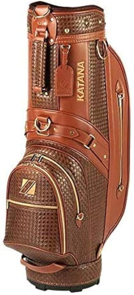 Amazon | カタナゴルフ(KATANA GOLF) VTC-29 キャディバッグ (ブラウン
