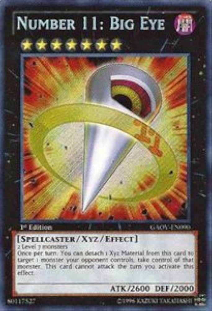 Amazon.co.jp: 遊戯王カード Number 11: Big Eye/No.11 ビッグ