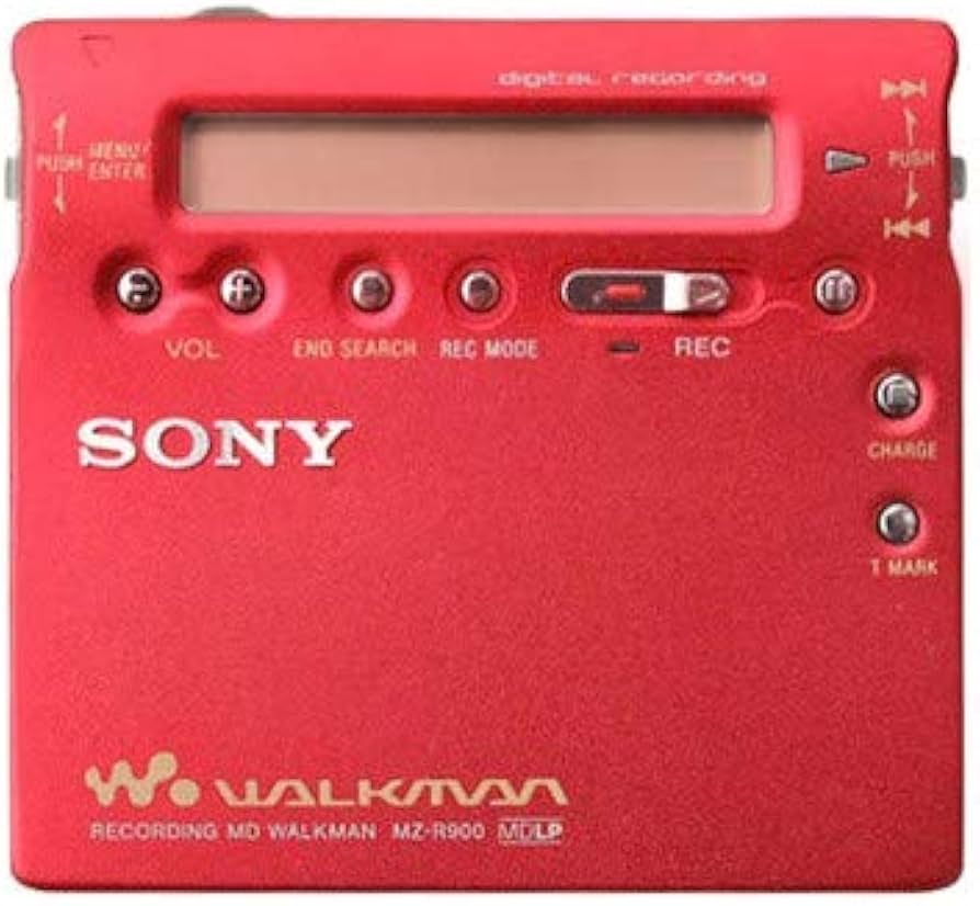 Amazon.co.jp: SONY ソニー MZ-R900-R レッド ポータブルMDレコーダー