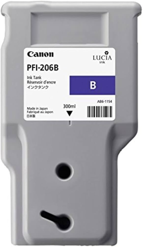 Amazon.co.jp: キヤノン PFI-206 B インクタンク ブルー : パソコン