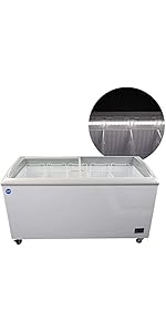 Amazon | 業務用(ジェーシーエム)JCM 冷凍ショーケース LED照明付