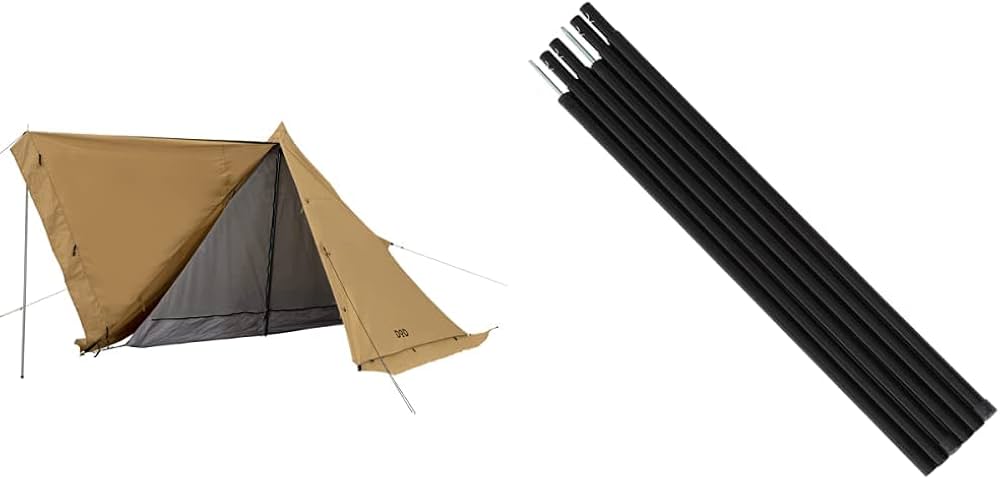 Amazon | DOD(ディーオーディー) ムシャテント 1人用 火の粉に強い TC