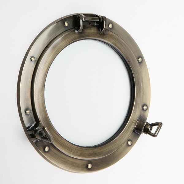 Amazon.co.jp: (丸窓 PORTHOLE 透明ガラス)(LIM020-AN) アンティーク