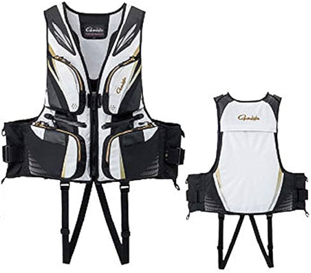 Amazon | がまかつ(Gamakatsu) フローティングベスト GM-2188 ホワイト