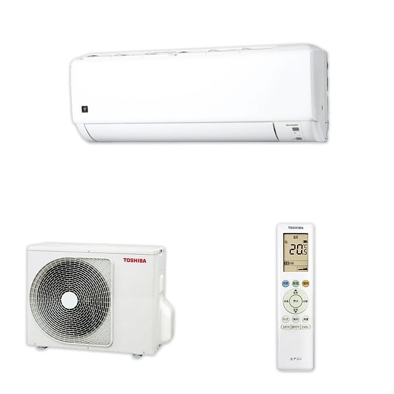 Amazon | 東芝 (TOSHIBA) エアコン TMシリーズ ホワイト 主に8畳 RAS