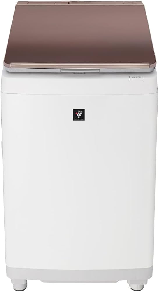 Amazon | シャープ タテ型 洗濯乾燥機 ES-PW11H-T ダイヤカット穴なし