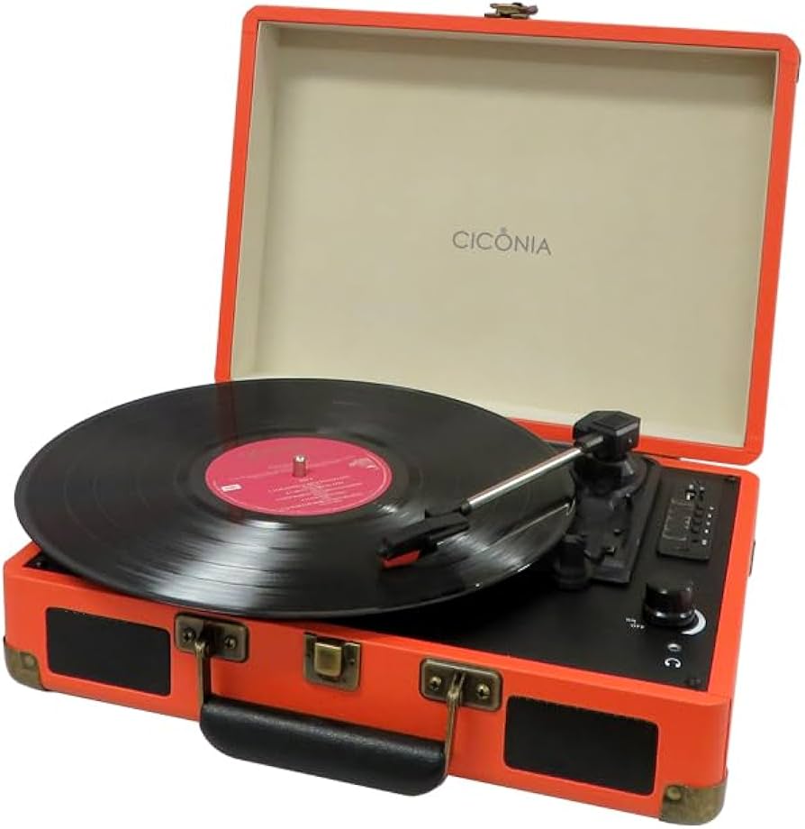 Amazon | CICONIA レコードプレーヤー TE-1907 レトロ クラシカル