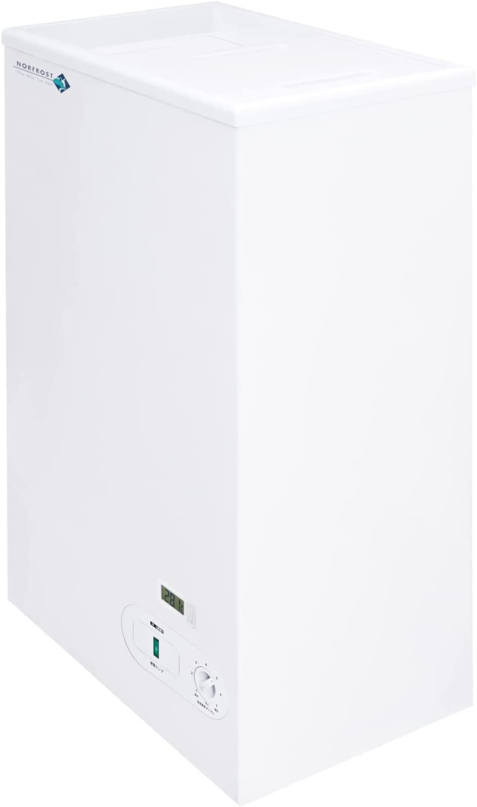 Amazon.co.jp: ノーフロスト ノンフロン冷凍庫 上開き スライドドア