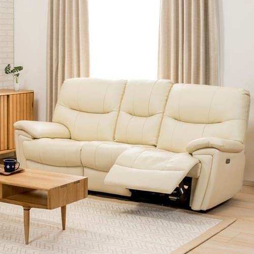 Amazon.co.jp: ヤマダオリジナル ［3人掛］電動ソファ 「YES140001WH3P