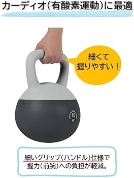 Amazon | KETTLEBELLKON（ケトルベル魂）EZグリップソフトケトルベル