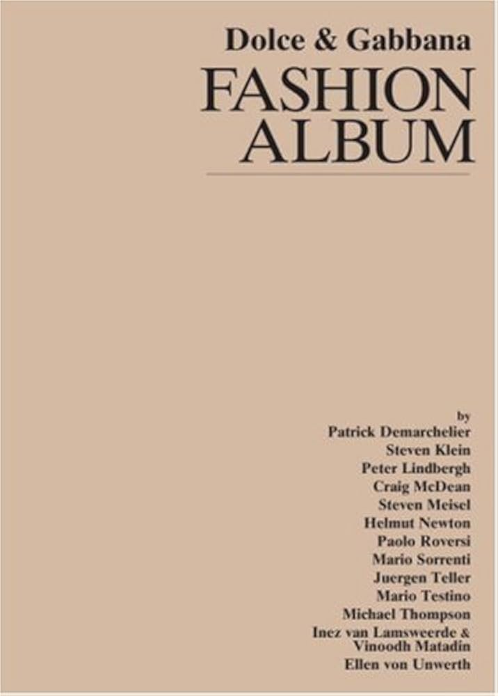 Dolce & Gabbana: Fashion Album: Mariuccia Casadio: 9788876248498