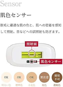 Amazon | 家庭用脱毛器センスエピJ 光脱毛器 IPL | Silk'n | 脱毛器