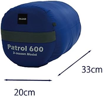 Amazon.co.jp: イスカ(ISUKA) 寝袋 パトロール600 ロイヤル [最低使用
