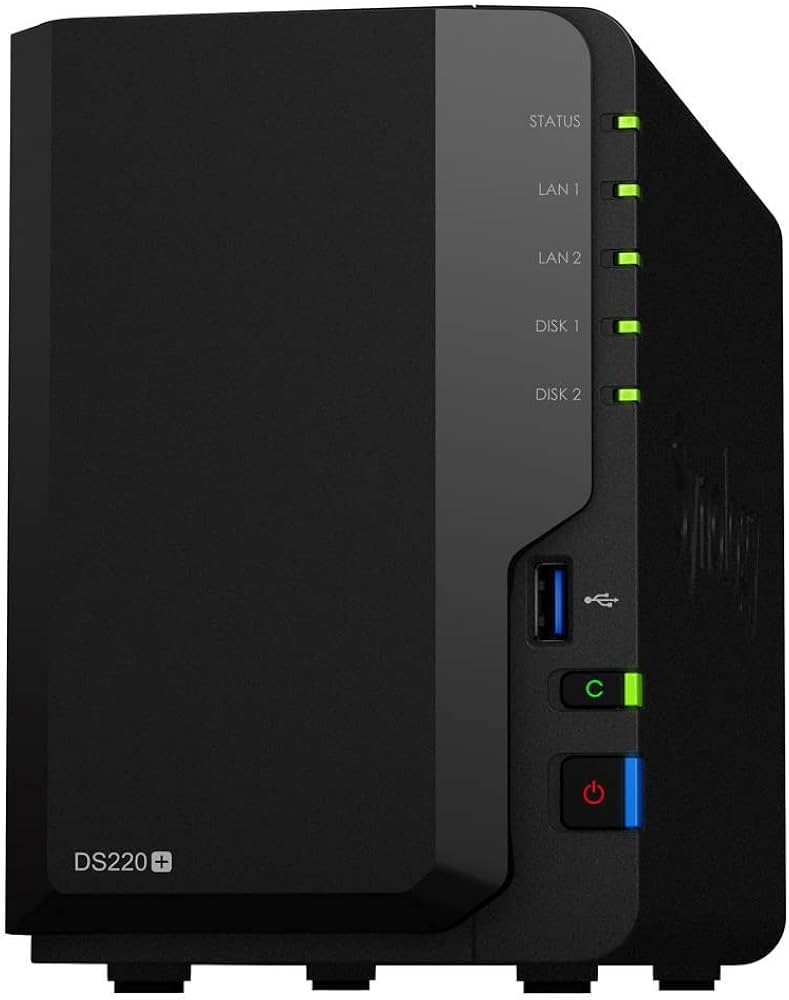 Amazon.co.jp: Synology DiskStation DS220+ NASサーバー Celeron 2.0