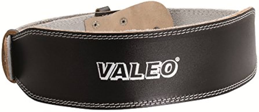 Amazon.co.jp: VALEO レザー リフティングベルト 4インチ幅 ブラックS