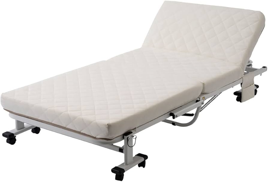 Amazon.co.jp: アイリスプラザ 完成品ですぐに使える折りたたみベッド