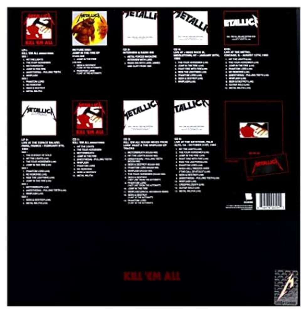 Metallica - Kill 'Em All (Remastered Delux - Amazon.com Music
