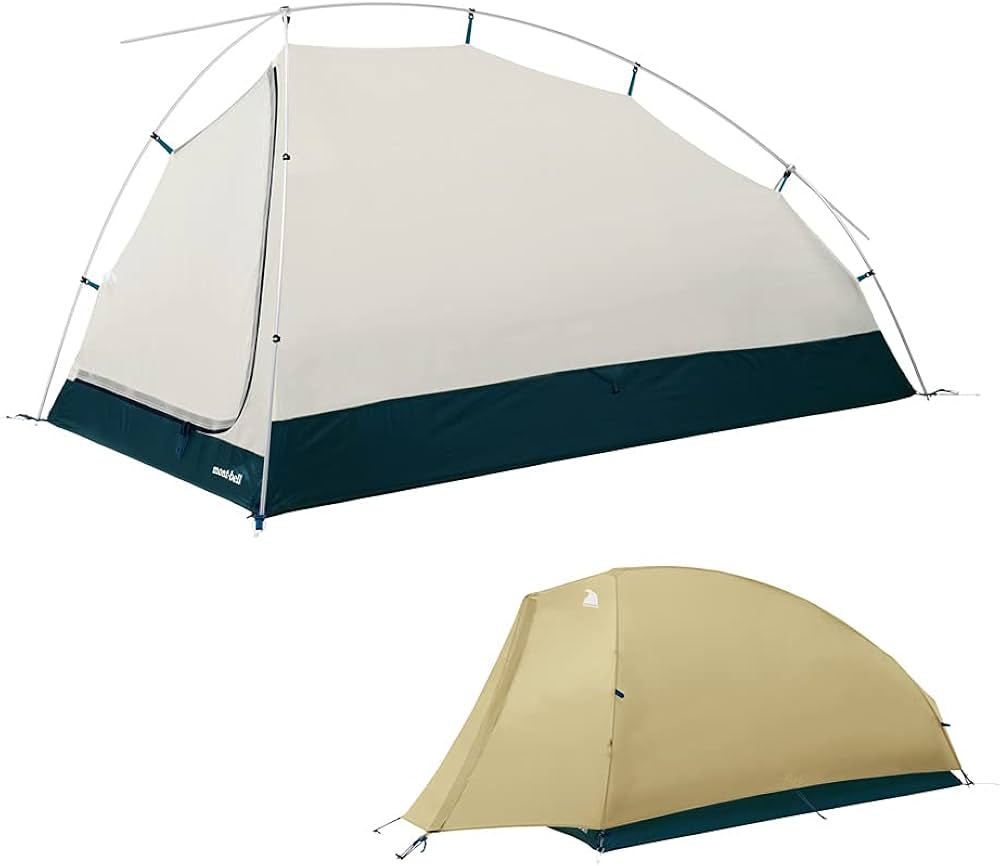 Amazon.co.jp: モンベル ムーンライトテント1型 ライトタン : スポーツ