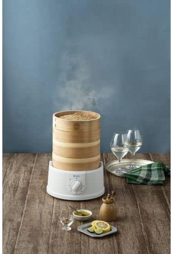 Amazon | エムケー精工 電気せいろ 蒸し器 TEGARU SEIRO EM-185W